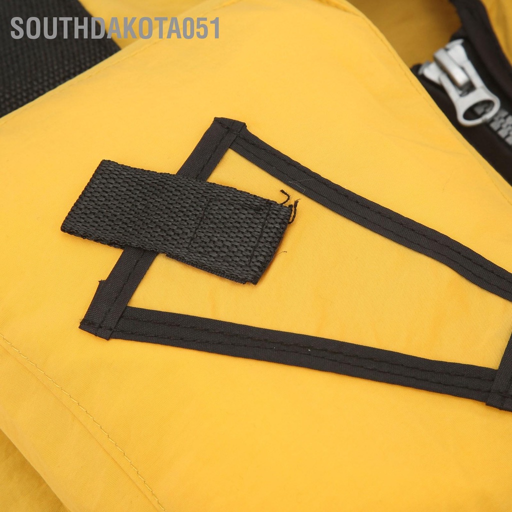 [Hàng HOT] Áo vest Câu cá Ngoài trời với nhiều túi Màu vàng cho nam nữ【Southdakota051】