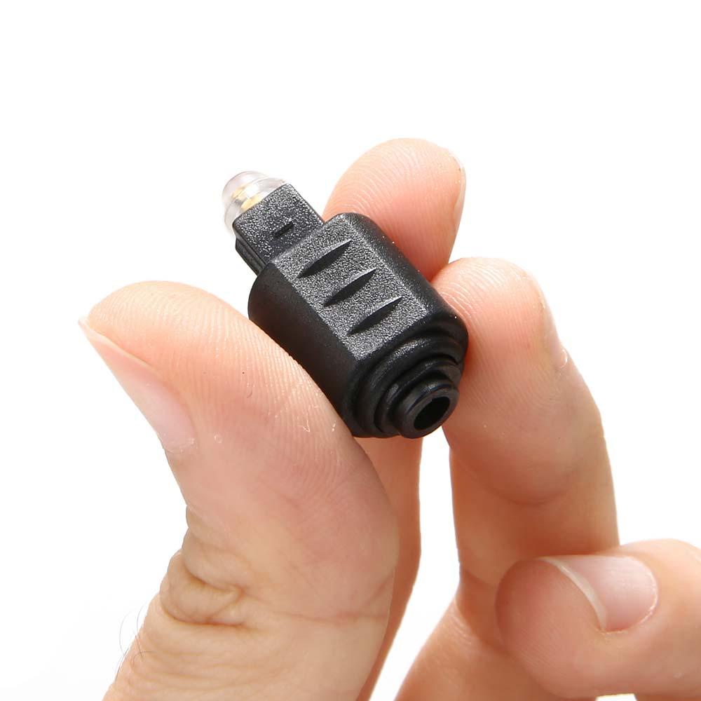 CLEOES Cáp Quang HọC Kỹ ThuậT Số 3.5mm Toslink 3.5mm - MàU Đen