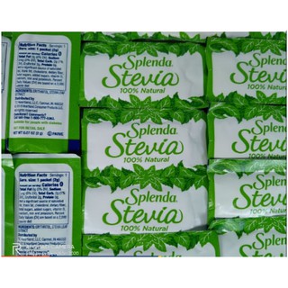 Combo 10 gói đường ăn kiêng Splenda Stevia ( đường cỏ ngọt ) của Mỹ. Tốt cho Keto/Das/Low Carb