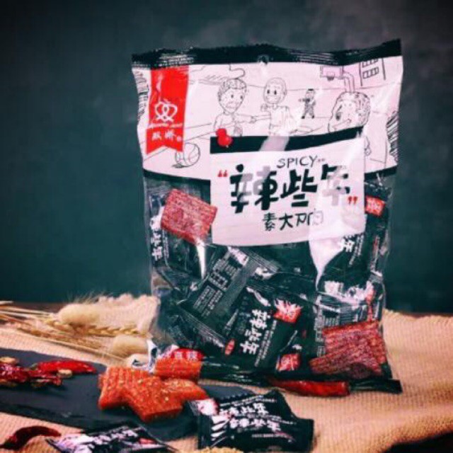 Thịt Hổ Cay Gói Lớn ❤️FREESHIP❤️ Thịt Hổ Chay Sốt Cay - 1 Túi Thịt Hổ Cay 250G | BigBuy360 - bigbuy360.vn