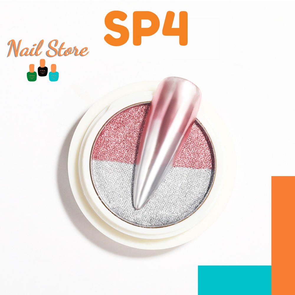 Bột Nhũ Tráng Gương Nail Siêu Sáng Móng