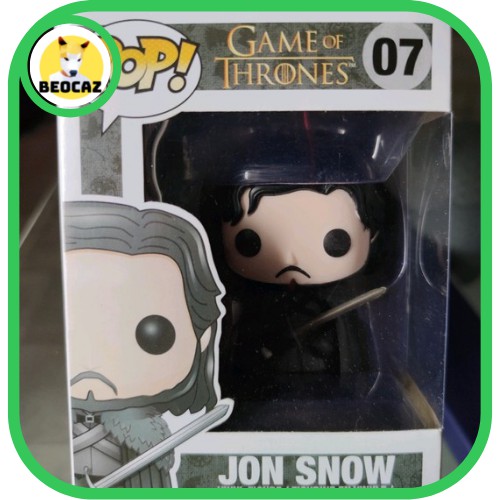 [Ship Hỏa Tốc][Full Box] [Tặng Hộp Bảo Vệ] Mô hình Funko Jon Snow Game of Thrones Trò Chơi Vương Quyền GOT No.07