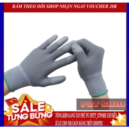 [Bao Giá Shopee] Găng tay phủ ngón bảo hộ lao động, găng tay phòng sạch phủ ngón cao su tăng độ bám ma sát