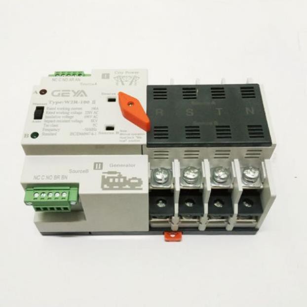 Bộ chuyển nguồn tự động Geya ATS 100A 4P W2R