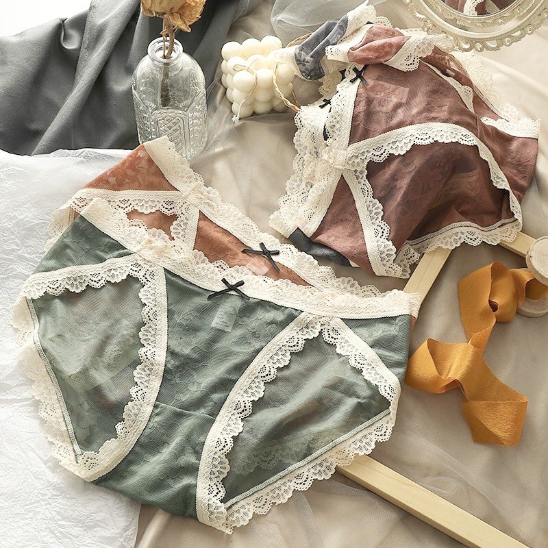 ♥️ SHOP UY TÍN ♥️ Quần Lót Nữ Quần Lót Ren Mỏng Sexy QR9908
