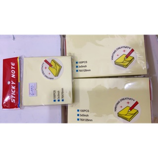 Giấy ghi chú vàng nhắc việc Sticky notes 3x3 3x5