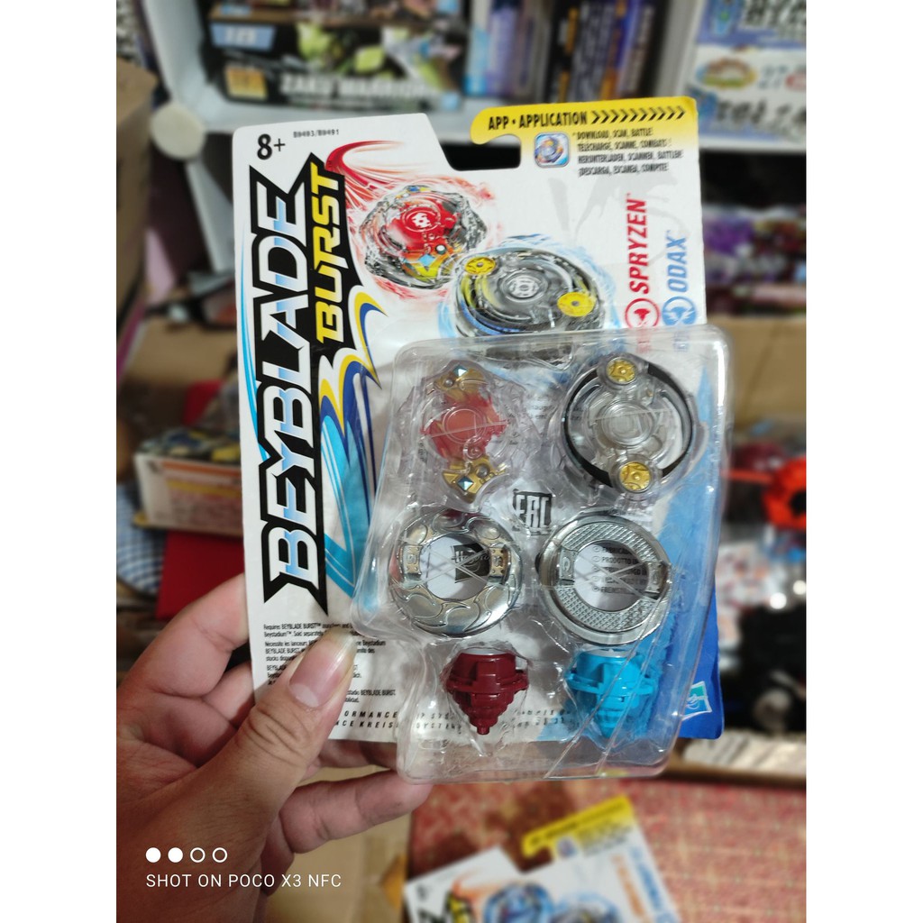 mô hình quay beyblade burst hasbro set 7