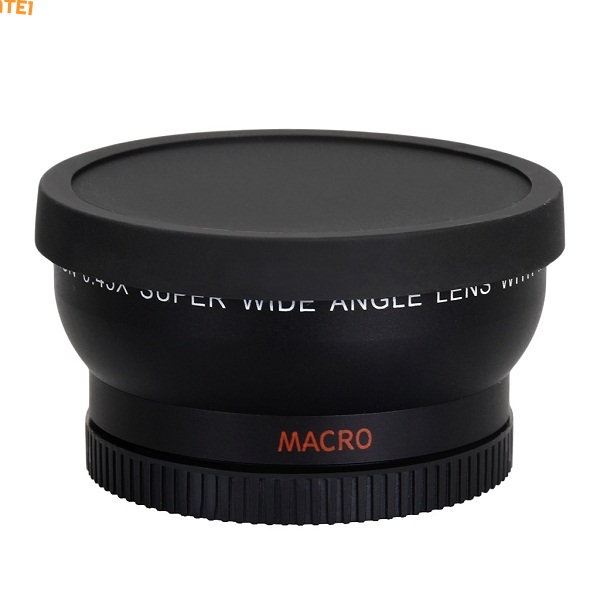 [CUTICATE1]Universal Digital High Definition 58mm 0.45X Super Wide Angle Lens Macro