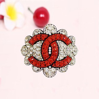 Kẹp tóc nữ đính đá cực sáng phối 2 màu sang trọng - lh871