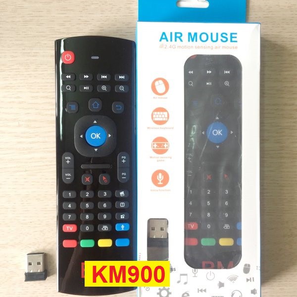 REMOTE KM-900 CÓ TÍCH HỢP TÌM KIẾM GIỌNG NÓI