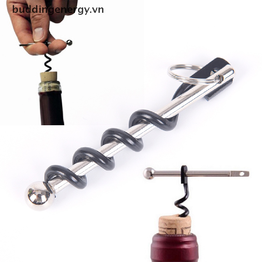 Dụng Cụ Mở Nắp Chai Rượu Vang Thiết Kế Dạng Móc Khóa Tiện Lợi Khi Đi Cắm Trại