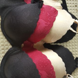 Áo ngực su hoa gấm