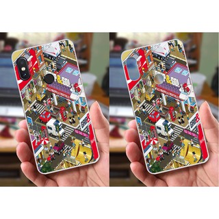 Ốp lưng Xiaomi Redmi Note 5 Pro (dẻo viền trắng trong) - Brands