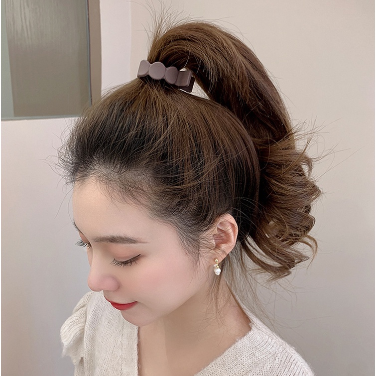 Kẹp Tóc Đuôi Ngựa Tạo Kiểu Tóc Đuôi Ngựa Phong Cách Hàn Quốc Cho Nữ