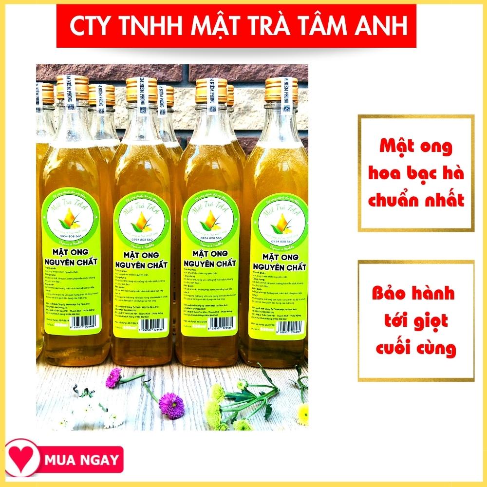 [Trợ giá] Mật ong hoa bạc hà tự nhiên, đặc sản tỉnh Hà Giang, mật ong nguyên chất, mật trà TAA cam kết chất lượng