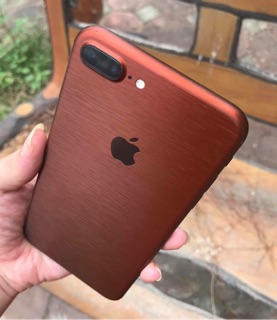 Dán skin chơn xước màu cafe iphone7 plus