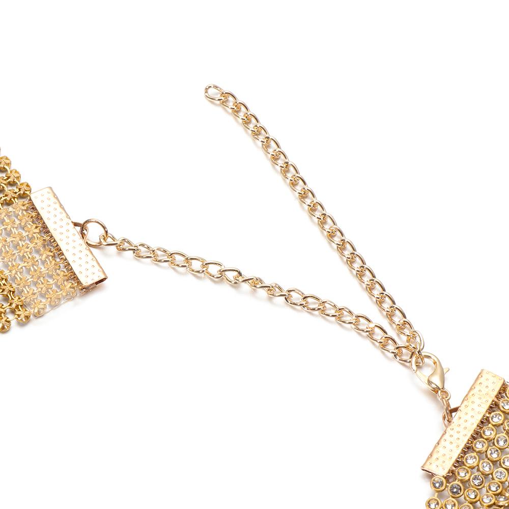 DIACHAVN Áo Croptop Đính Đá Lấp Lánh Xinh Xắn Dành Cho Nữ