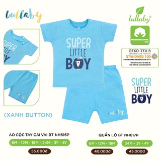 Bộ cộc tay Lullaby bé trai