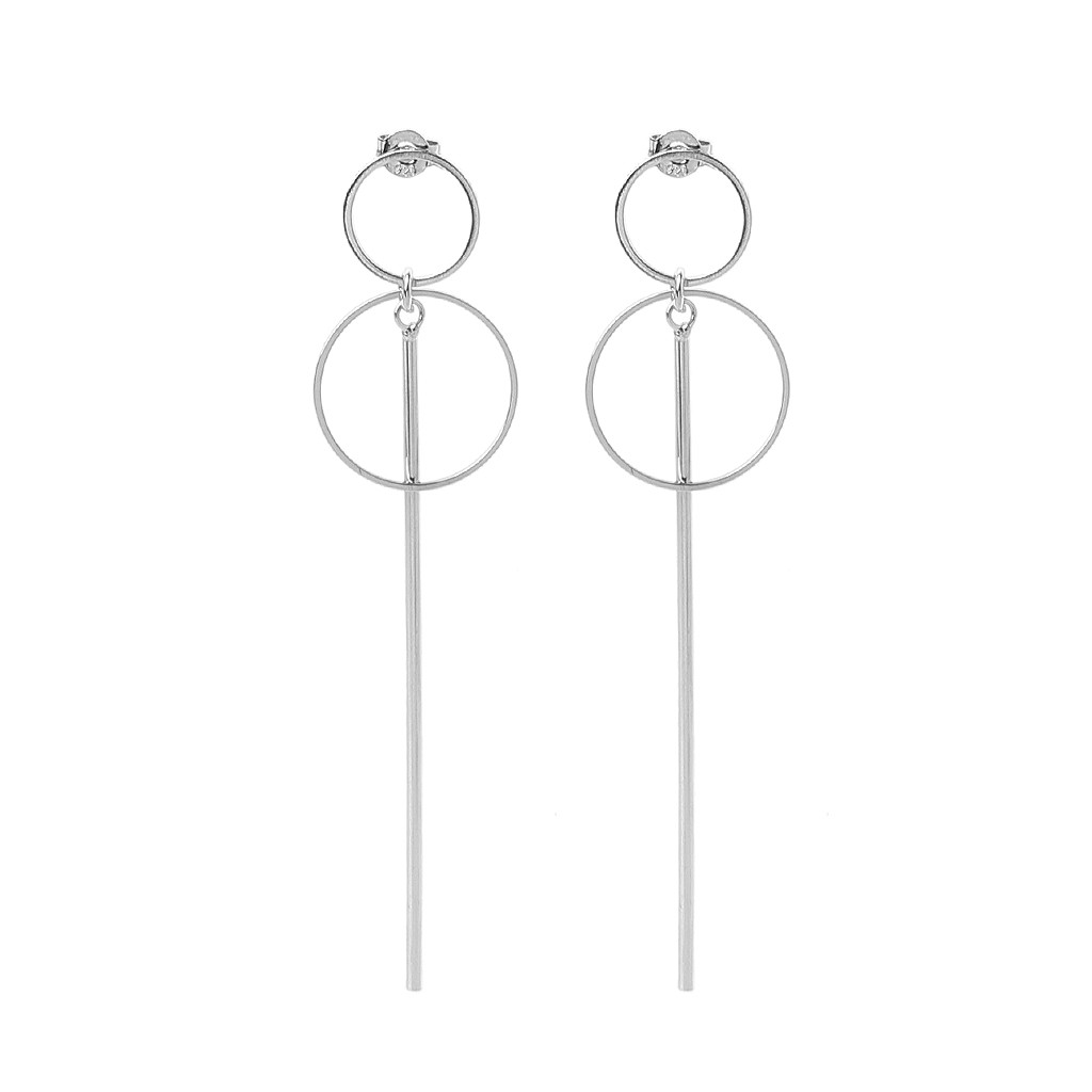 Khuyên tai nữ trang dáng dài tạo hình độc đáo