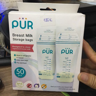 Túi trữ sữa pur, hộp 50 túi