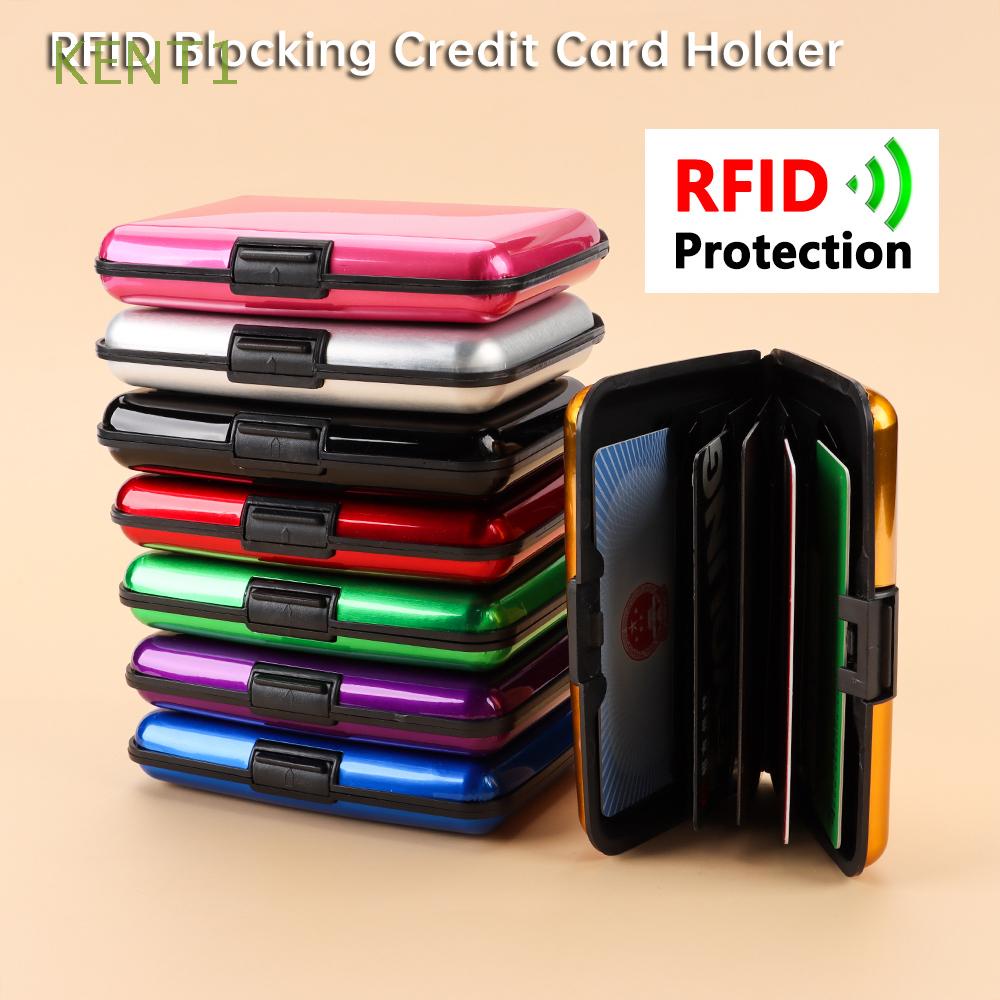 Ví Đựng Thẻ Tín Dụng RFID Bằng Nhôm Chống Nước Chống Trộm KENT1