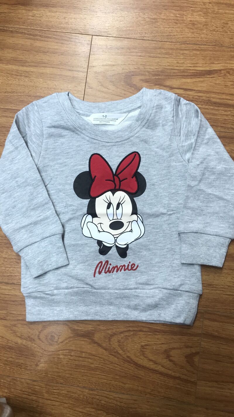 Aó nỉ HM mickey ghi ❤️ FREESHIP ❤️ Aó nỉ HM mickey ghi cho bé