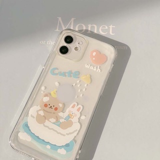 Ốp lưng xiaomi redmi 10C/note 10/note 8/note 8 pro/note 7/note 9s/note 9/redmi 9A/redmi 9/8A/8 mẫu Cute Duck n Bear _7