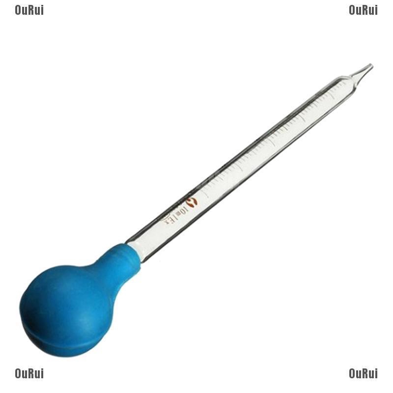 (FCC) Máy Bơm Nhỏ Giọt Thủy Tinh 10ml Có Phân Chia