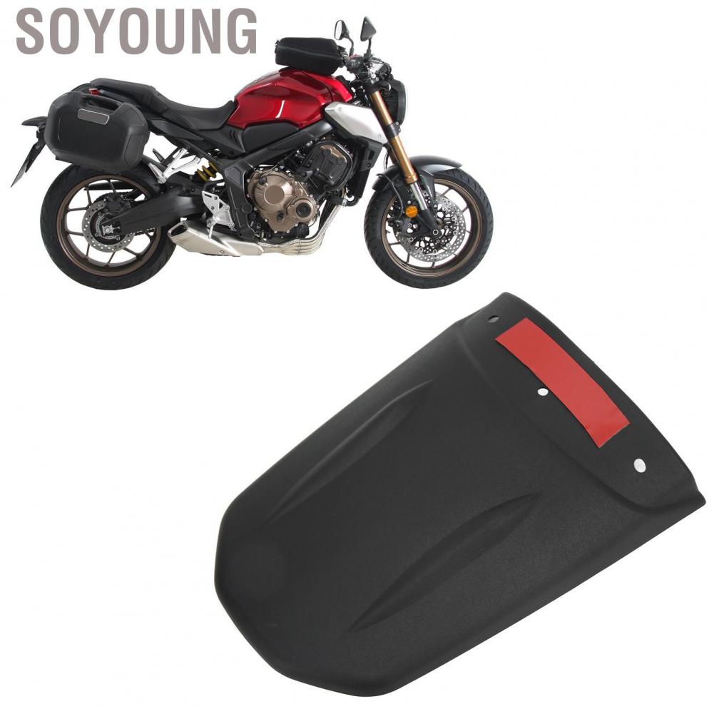 Soyoung Motorcycle Front Mudguard Protective Extension Mud Flap Replacement for CB650R 2019‑2021