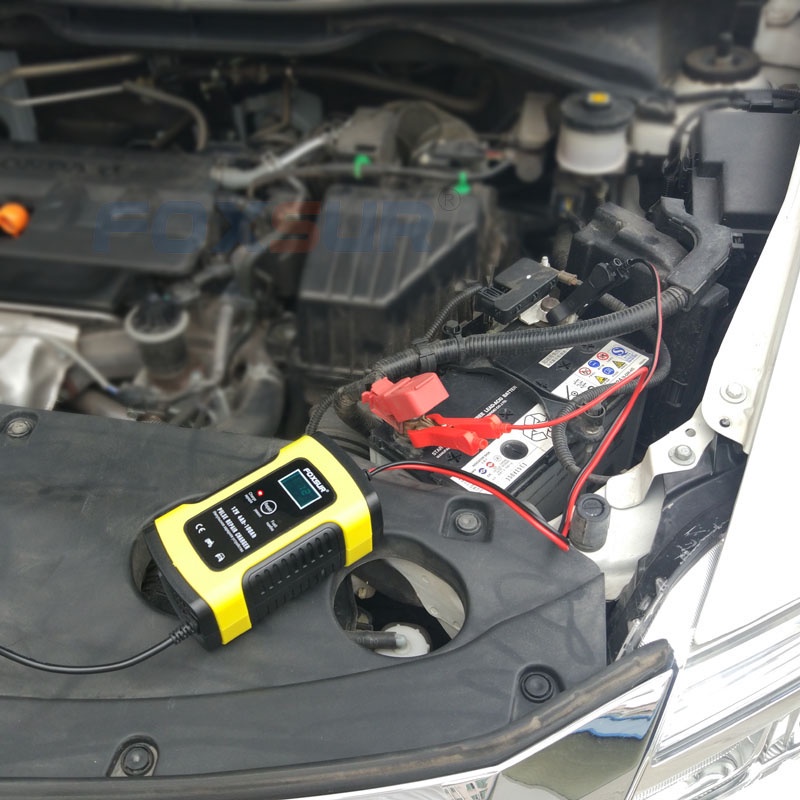 Sạc Ắc Quy thông minh cho Ô tô, xe máy & xe điện trẻ em 12V 6A - Phục hồi ắc quy - Khử Sunfat - Sạc thông minh 12V