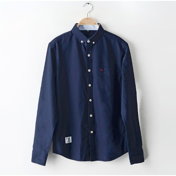Áo Sơ Mi cotton Tay Dài Dáng Ôm In Hình Ngôi Sao Thời Trang Cao Cấp Cho Nam