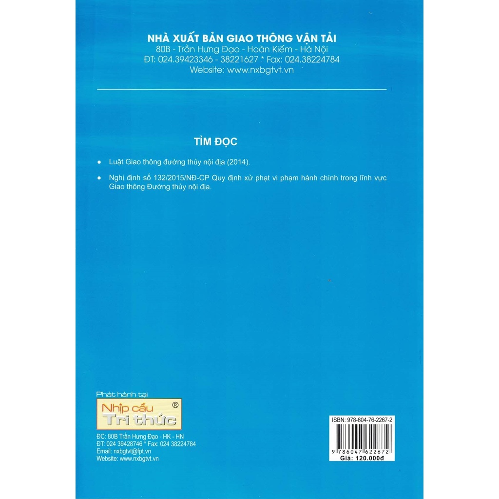 Sách - Quy Chuẩn Kỹ Thuật Quốc Gia Về Báo Hiệu Đường Thủy Nội Địa Việt Nam