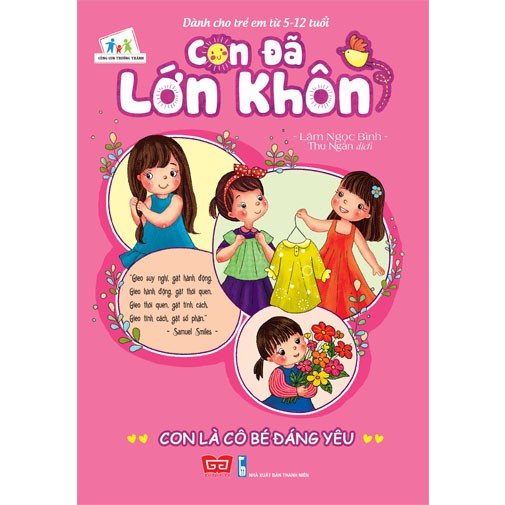 Sách - Con đã lớn khôn (Con là cô bé đáng yêu) - 55k