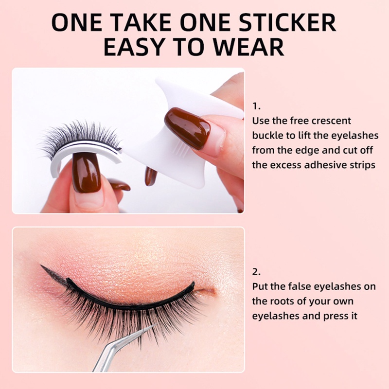 Lông Mi Giả Tự Dính Chống Nước Chống Trượt Dễ Sử Dụng