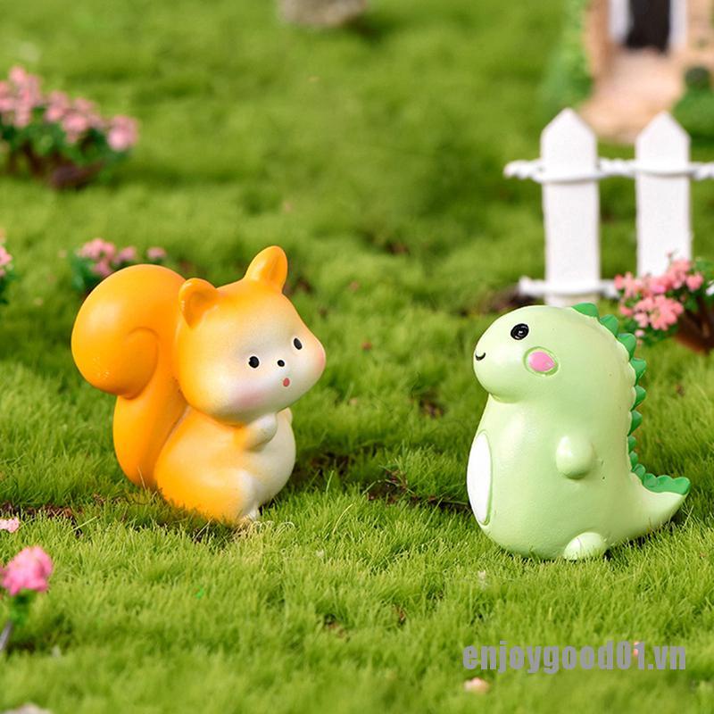 Mô Hình Động Vật Mini Trang Trí Nhà Búp Bê