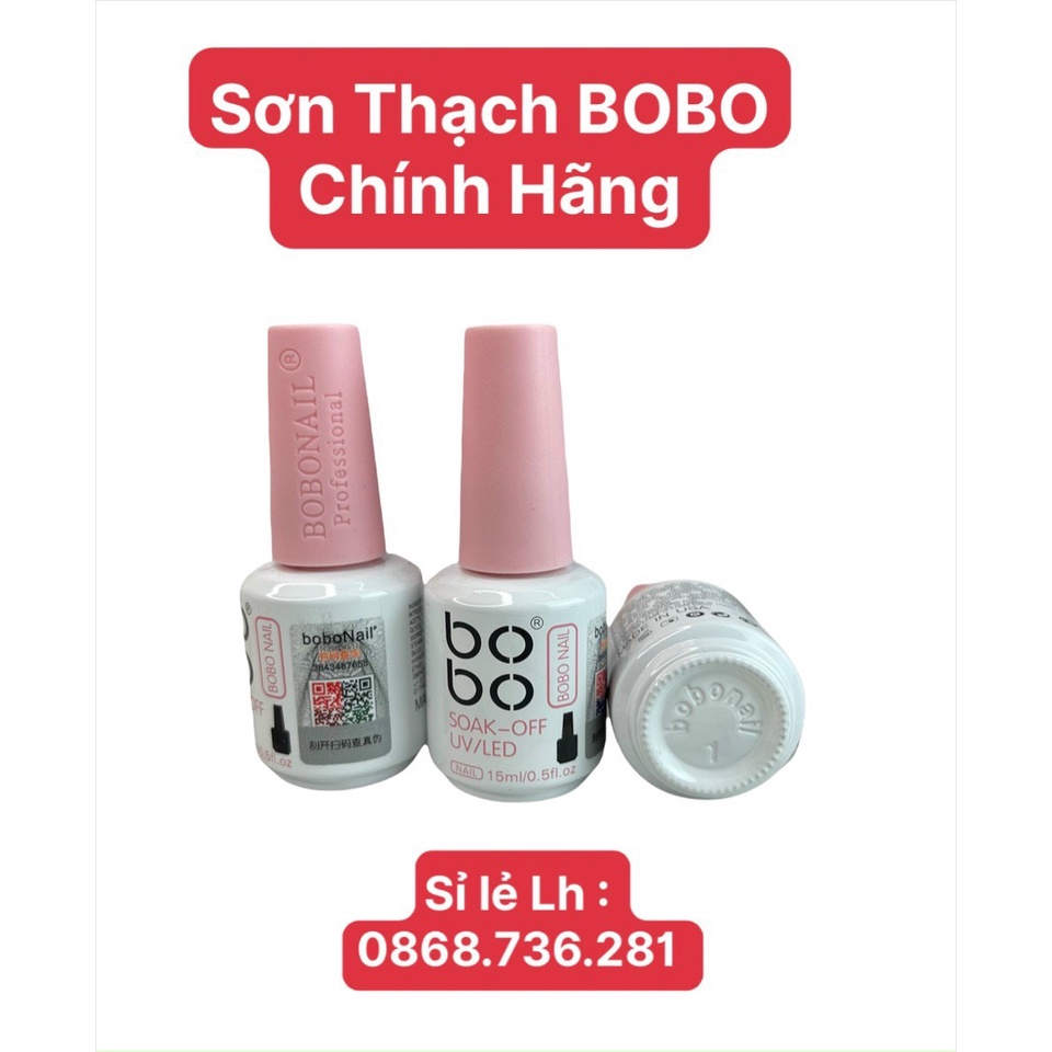 Sơn Gel Thạch BoBo 15ml 30 Màu [ HOT ] - Từ Số 21 Đến Số 30