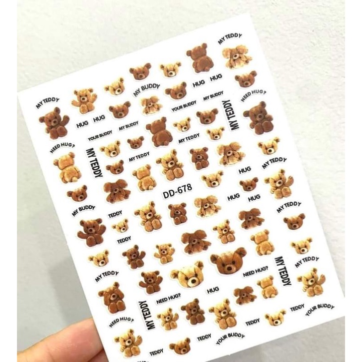 Các Mẫu STIC GẤU,Mickey,Hoạt Hình mới 2022📣📣📣nhiều Mẫu sticker gấu hot
