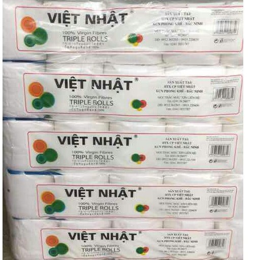 Giấy vệ sinh Việt Nhật 10 cuộn không lõi