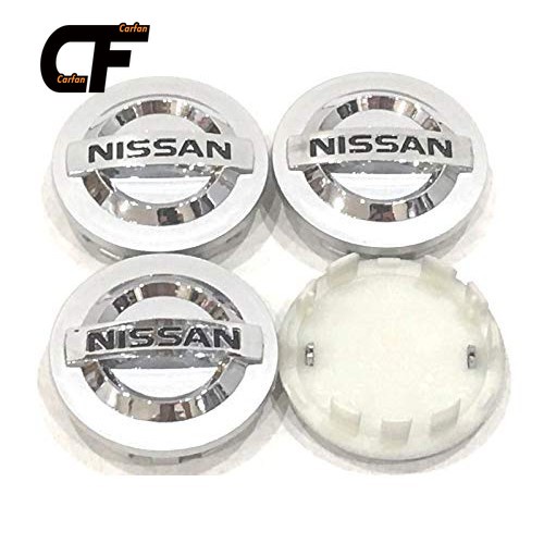 Logo Chụp Mâm Bánh Xe Ô Tô Nissan đường kính 60mm Phụ tùng ô tô trang trí Hub Cover 1 mục