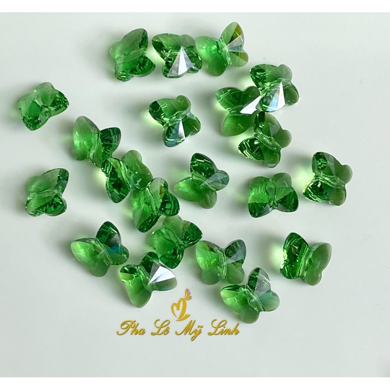 5 viên pha lê Swarovski Butterfly 8ly và 10ly