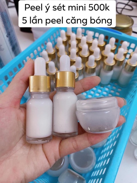Peel da TẢO Ý tách set liệu trình 5 lần, căng bóng, se lỗ chân lông, trắng sáng