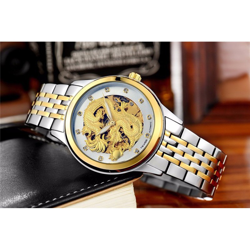 ĐỒNG HỒ MẶT RỒNG NAM CAO CẤP ST2S221