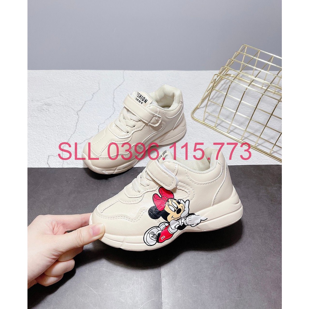 Giày thể thao siêu nhẹ Mickey siêu hót cho bé gái {Hàng Mới Về}