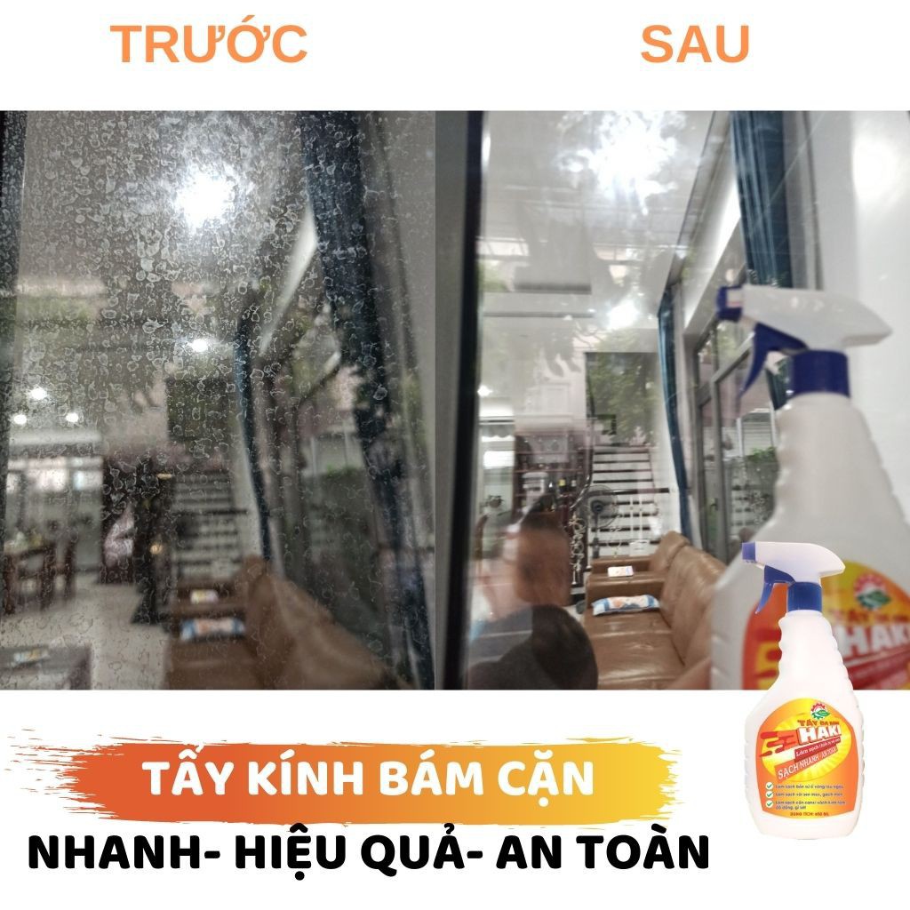 Tẩy đa năng HAKI làm trắng bồn cầu, inox, rỉ sét, gạch men, vách kính nhà tắm ố vàng lâu ngày [TẶNG KÈM PHỤ KIỆN]