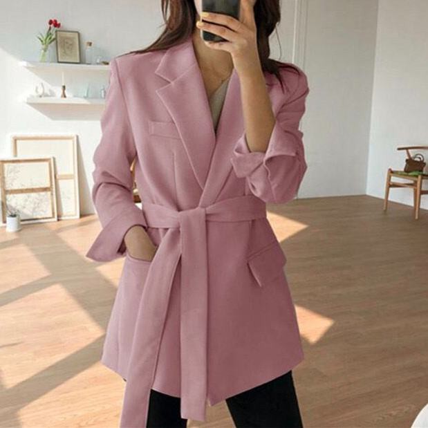 Áo Khoác Blazer Dáng Ôm Phong Cách Hàn Quốc Thời Trang Mùa Xuân 2021 | BigBuy360 - bigbuy360.vn