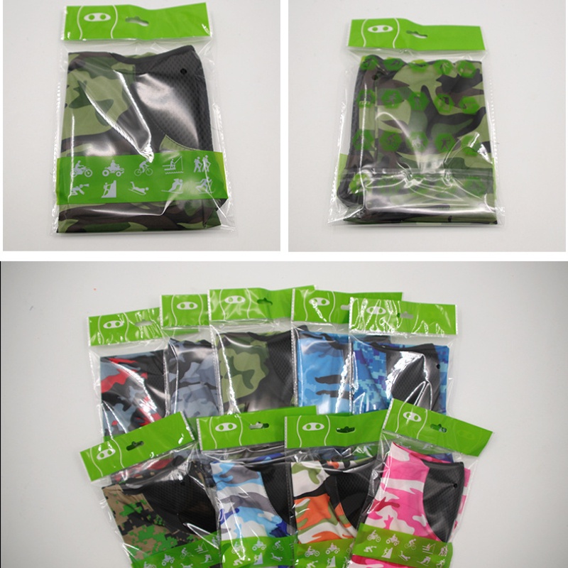 Mẫu mũ trùm đầu Ninja Swat cao cấp X2 lưới lọc chống bụi - chống tia UV - khăn ninja trùm đầu Ari đội fullfa