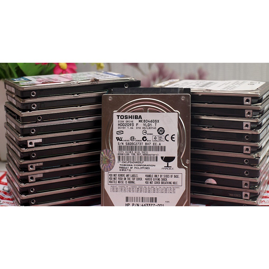 Ổ cứng laptop HDD tháo máy zin 100% 750gb 500gb 320gb 160gb 640gb 250gb 120gb 80gb bảo hành 6 tháng