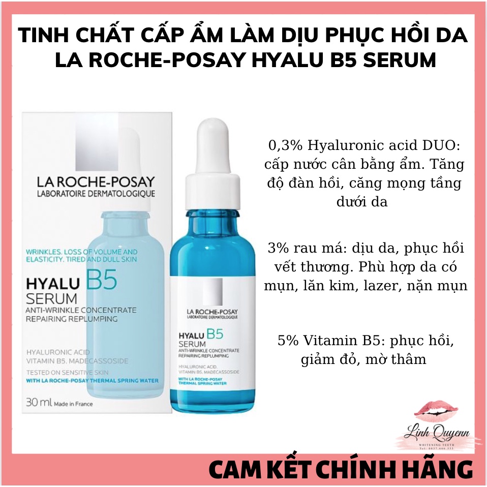 Serum Cấp Ẩm Tái Tạo Da Săn Chắc La Roche Posay Hyalu B5 Serum 30ML