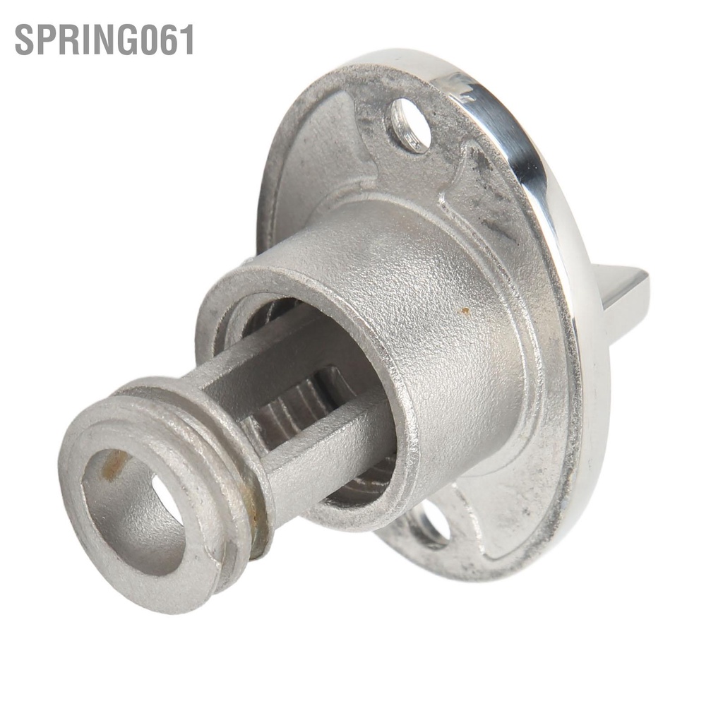 Spring061 Phích cắm cống cho thuyền Thép không gỉ bền chắc Đường kính ren 0 75in
