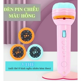 đèn pin chiếu hình 3D loại 80 hình